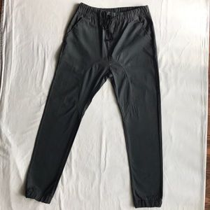 Slim Fit Joggers - Charcoal Colored